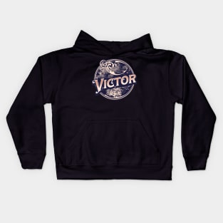 Victor Name Tshirt Kids Hoodie